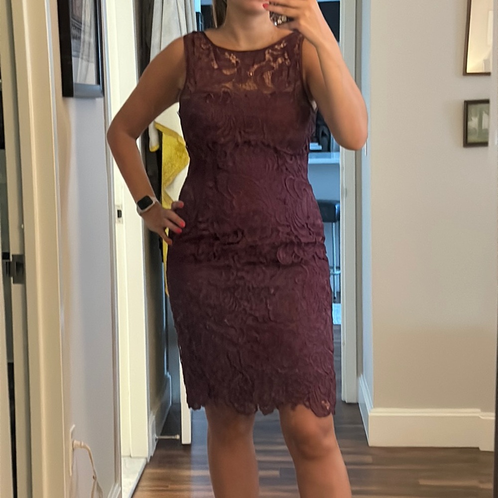 Beautiful Adrianna Papell knee length cocktail dress